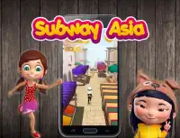 Subway Asia Super run Screen Shot 0