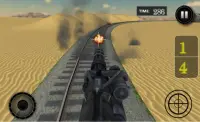 Gunship Bullet Train: Hurdles Screen Shot 3
