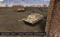 Battle Tank 3D Parking Screen Shot 1