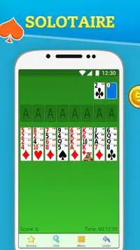 Unlimited Solitaire Free Screen Shot 2