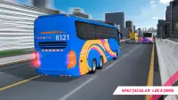 Highway Bus Racing- Libre Autobús Manejo Juego Screen Shot 3