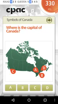 CPAC Quiz Canada Screen Shot 2