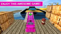 Pink Lady Car Parking forkLift: Forklift Games Screen Shot 4