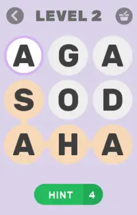 Tagalog Word Cross (Puzzle Game In tagalog) Screen Shot 1