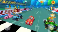 3D Car Transform Racing Screen Shot 0