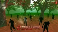 Зомби Survivor лес Screen Shot 2