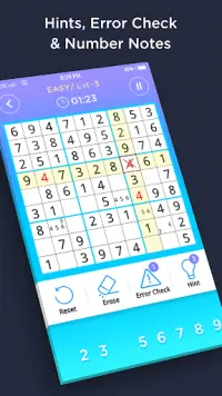 Sudoku FREE - Daily Fun Sudoku Number Puzzle Game Screen Shot 3