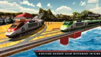 Train Engine Simulator Games Free - Driving Games Screen Shot 1