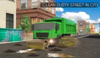 Sweeper Truck: City Roads Screen Shot 15