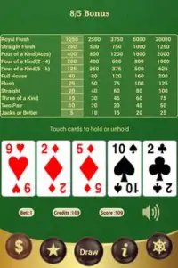 Bonus Poker (8/5) Screen Shot 13