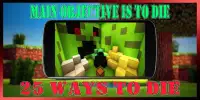 25 Ways To Die mappa MCPE - карта Minecraft PE Screen Shot 2