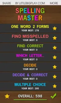Spelling Master - Free Screen Shot 0