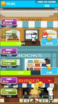 Burger Shop  tycoon - clicker idle Screen Shot 0
