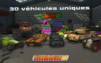 Crash Drive 2: Jeu de voiture Screen Shot 12