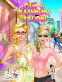 Girls Fashion Salon Screen Shot 0