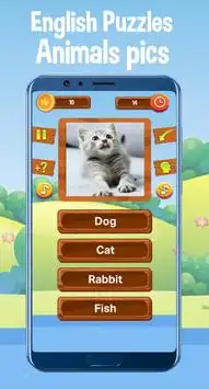 Learn English for kids - Animal names & Sounds Screen Shot 2