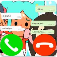 Call Toca life™: Fake vide Call and chat