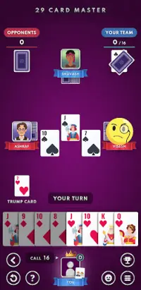 29 Card Master : Offline Game Screen Shot 3