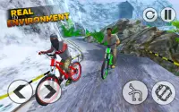 Rider Basikal: Offroad Mountain Hill Bicycle Rider Screen Shot 1