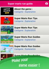 Guide for Super Mario Run Screen Shot 1