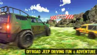 Hors route jeep cascade conduite: jeep aventure Screen Shot 3