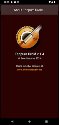 Tanpura Droid Screen Shot 5