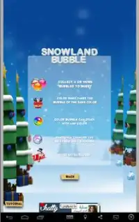 Snowland Bubble Shooter Screen Shot 4