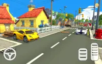 Speedy จัดส่ง Car City อาหาร: ร้านอาหารเกม 3D Screen Shot 3