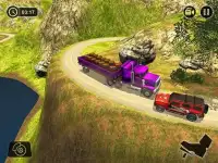 Off Road Cargo Trailer Driver Truk: Hill Driving Screen Shot 13