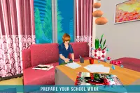 Girl High school Crush: High school Simulator Screen Shot 0