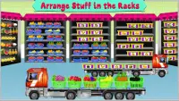 果物のスーパーマーケットでの買い物：食料品のレジ係のゲーム Screen Shot 0