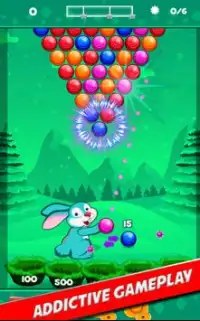 Space Bunny Bubble Spinner Screen Shot 4