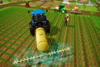 Real Farming Games 2021 - Tractor Driving Sim 3D Screen Shot 9