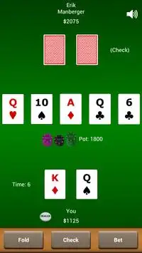 Poker Heads Up: Fixed Limit Screen Shot 4