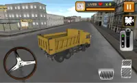 3D Construction Crane Driver Screen Shot 2