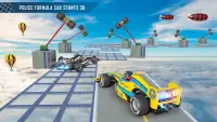 formula polis aksi kereta lumba- permainan kereta Screen Shot 3