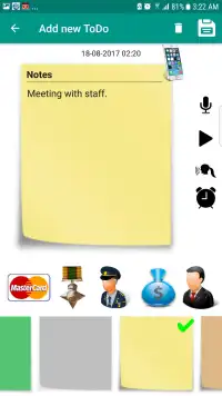To Do List Notes Alarm Color Reminder Note Notepad Screen Shot 4