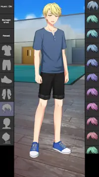 Anime Jungs Anziehen Spiele Screen Shot 4