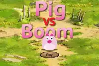 Pig VS Bomb : Defend 4 Way Screen Shot 2
