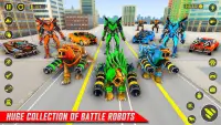 Lion Robot Car Game:Robot Game Screen Shot 2