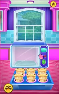 आइसक्रीम निर्माता खेल - खाना पकाने का खेल Screen Shot 2