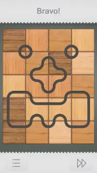 Connect it. Wood Puzzle Screen Shot 3