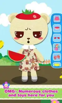 Cute Bear Fashion Dress & Play Screen Shot 2