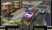 空飛ぶ車の警察の追跡 Screen Shot 13