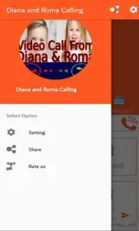 Diana & Roma Fake Video Call Screen Shot 0