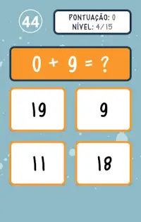 Jogos matemáticos para crianças Screen Shot 1