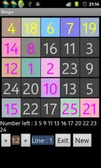 Bingo-Multiplayer-Spiel Screen Shot 3