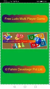 Free Ludo Multi Player Game Screen Shot 0