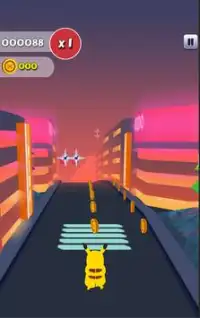 Subway Pokeman Runner Screen Shot 0