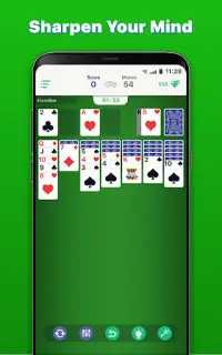 Classic Solitaire/Klondike cards game Screen Shot 6